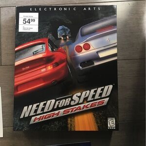 Vintage ELECTRONIC ARTS NEED FOR SPEED (PC VIDEO GAME) Microsoft Windows 98 / 95